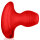 Oxballs - Glowhole-2 Hollow Buttplug with Led Insert Red Morph Large