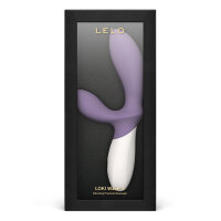 Lelo Loki Wave 2 Vibrating Prostate Massager Violet Dusk
