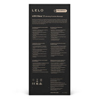 Lelo Loki Wave 2 Vibrating Prostate Massager Violet Dusk