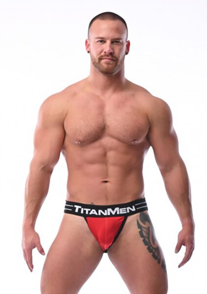 TitanMen® Jockstrap red S - XL