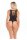 Duchess Highneck Bodysuit Black Onesize - Queensize