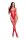All A Dream Bodystocking Red Onesize - Queensize