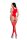 All A Dream Bodystocking Red Onesize - Queensize