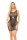 Animal Inside Bike Short Bodystocking Black Onesize - Queensize