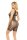 Animal Inside Bike Short Bodystocking Black Onesize - Queensize