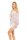 Animal Inside Halter Dress White Onesize - Queensize