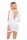 Bold Babe Longsleeve Dress White Onesize - Queensize