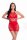Girl Gone Bad Dress Red Onesize - Queensize