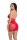 Girl Gone Bad Dress Red Onesize - Queensize