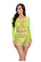 Leaf It To Me Short Set Green Onesize - Queensize