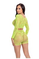 Leaf It To Me Short Set Green Onesize - Queensize