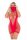 Masquerade Mask Dress Red Onesize - Queensize