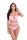 Neon Dreams Bra Set Pink Onesize - Queensize