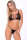 Open Love Hottie Bra Set Black Onesize - Queensize