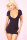 Seamless Shred Back Dress Black S - L