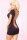 Seamless Shred Back Dress Black S - L