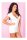 Seamless Shred Back Dress White S - L