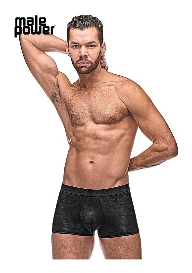 Boxershorts Abstract Swirl Pattern Black S - L