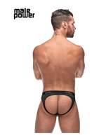 Transparent abstract swirl pattern Slip Black S - XL