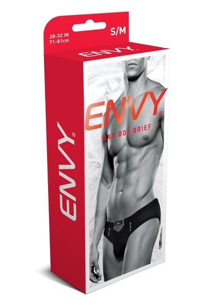 Envy Bad Boy Brief Black S - XL
