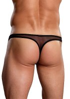 Mini Pouch Thong - Black - S/M