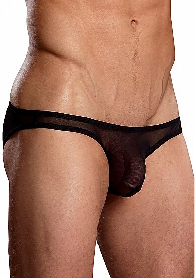 Brazilian Pouch Bikini Black S - XL