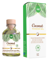 intt Massage Gel Coconut Vegan Glass Bottle 30ml