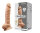 SILEXD Dual Density Silicone Dildo Model 1 Flesh (20,5 cm)