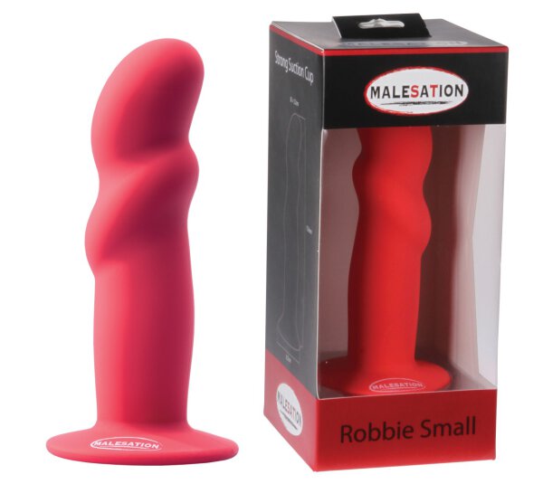 MALESATION Robbie Dildo Small Red - 13,6 cm