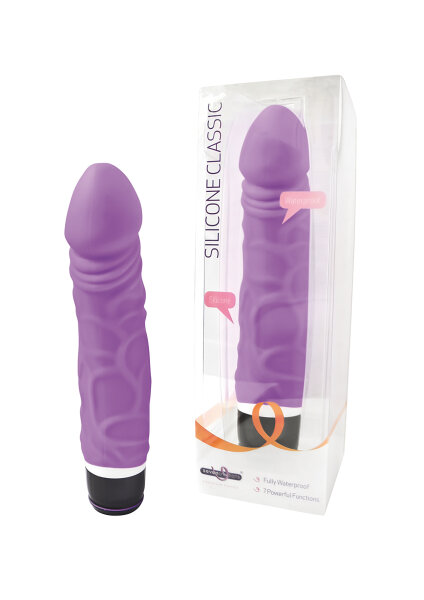 SEVEN CREATIONS Silicone Classic Vibe Purple - Medium