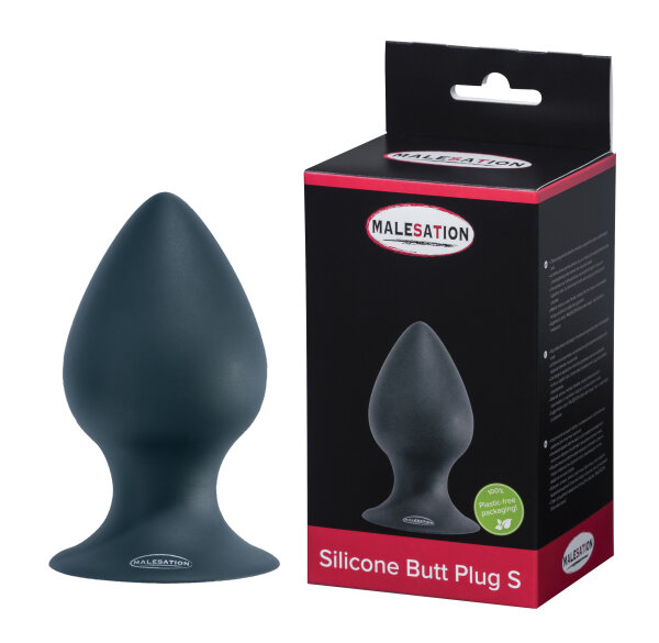MALESATION Silicone Butt Plug S - 4,20 cm