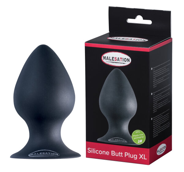 MALESATION Silicone Butt Plug XL - 7,1 cm