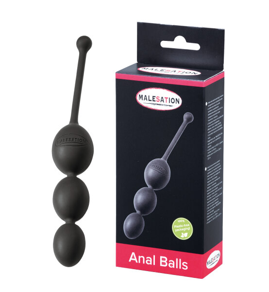 MALESATION Anal Balls Black