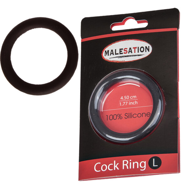 MALESATION Silicone Cock-Ring L (Ø 4,50 cm)