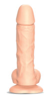 Strap-on-me Sliding Skin Realistic Dildo Flesh L - 19 cm