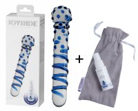 JOYRIDE Premium GlassiX Set 07 transparent, blue 20 cm