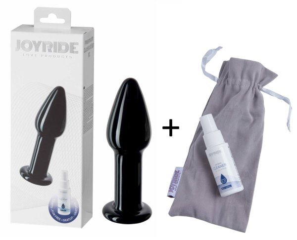 JOYRIDE Premium GlassiX Set 10 schwarz 12,8 Ø 4,5 cm