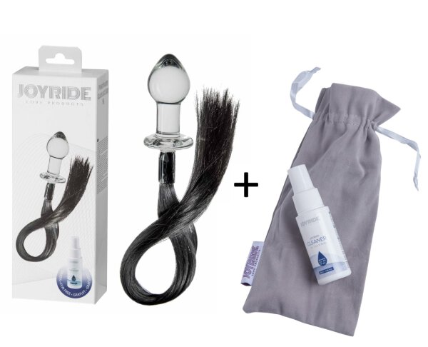 JOYRIDE Premium GlassiX Set 16 black 8.5 cm Ø 4.6 cm