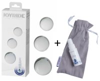 JOYRIDE Premium GlassiX Set 19 transparente Kugeln in...