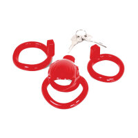 MALESATION Chastity Cage Red