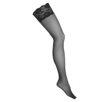 KOTEK hold ups black 20den L/XL