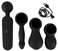 Couples Choice Wand Vibrator with 3 Attachements