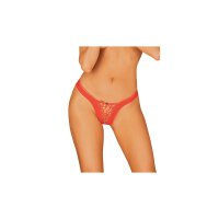 Obsessive Larisya Thong Red S - XL