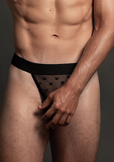 Star Jock - Black - S/M