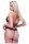 Baci 2Pc Peekaboo Bra & Crotchless Gstring Set, S/M
