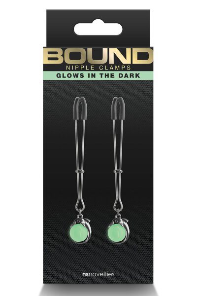 Bound Nipple Clamps G1 Gunmetal