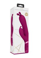 Gada - Vibrating Bunny Ear G-Spot Rabbit with Pulse Wave...