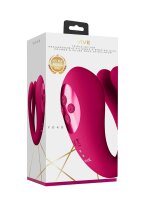Yoko - Triple Action Vibrator Dual Prongs with Clitoral...