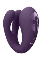 Yoko - Triple Action Vibrator Dual Prongs with Clitoral...