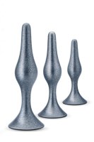 Anal Adventures Matrix Genesis Plug Kit Stellar Silver